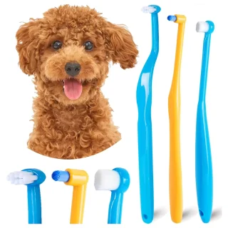 Kit de Higiene Dental para Gatos y Perros Pequeños – Mini Cepillos para Cachorros