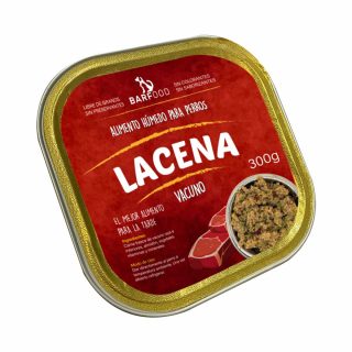 BARFOOD LACENA VACUNO PERRO 300G