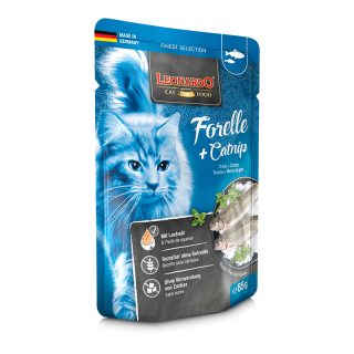 LEONARDO TRUCHA CON MENTA 85gr