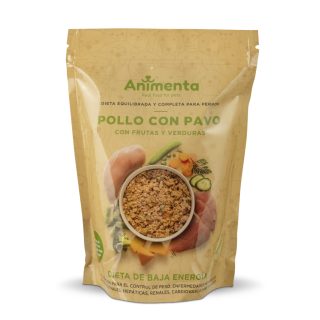 ANIMENTA REAL FOOD FOR PETS DIETA DE POLLO CON PAVO