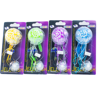 Medusa pequeña flotante