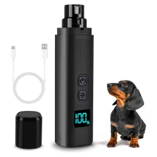 Molinillo de Uñas Eléctrico para Perros y Gatos – Inalámbrico, Silencioso y de Baja Vibración