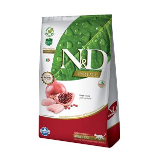 N&D PRIME GATO POLLO GRANADA ADULTO  1.5 KILOS