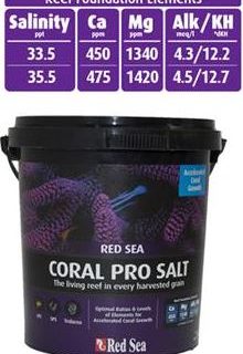 RED SEA CORAL PRO SALT CUBO 7 KG