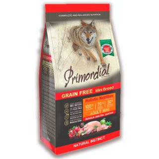 PRIMORDIAL MINI PATO Y CODORNIZ 2Kg