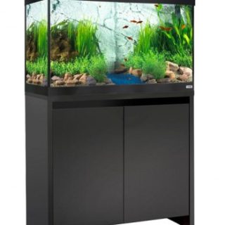 FLUVAL ROMA 125 COMPLETO CON MESA COLOR NEGRO