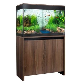 FLUVAL ROMA 125 COMPLETO CON MESA COLOR NOGAL