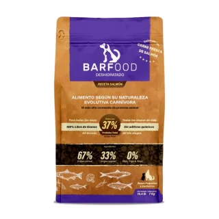 BARFOOD 7 KG. SALMON RAZA PEQUEÑA/CACHORRO