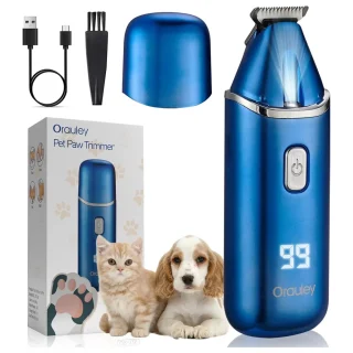 Recortadora de Patas para Perros – Silenciosa, Inalámbrica y Recargable con Luz LED