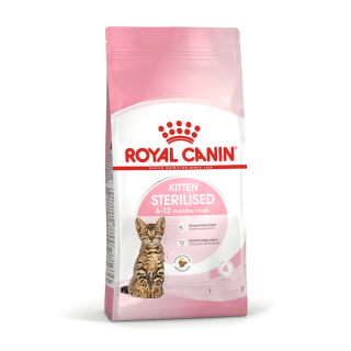 Royal Canin Kitten Sterilised (6-12 Meses) 400 gr