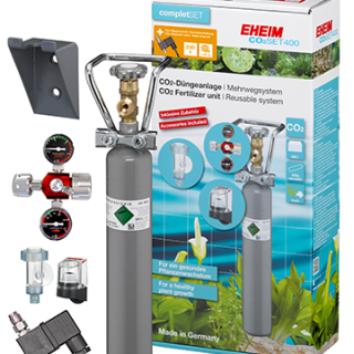 EQUIPO CO2 EHEIM SET 400 COMPLETO CON VALVULA SOLENOIDE
