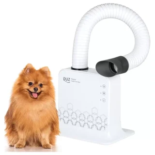 Secador de Mascotas Profesional de 900W – Manos Libres y Silencioso