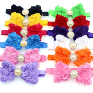 Collar Corbatín Con Perlas #3