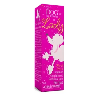 Sir DOG Lady Perfume Floral Oriental | Rosa y Sándalo para Perritas de Larga Duración