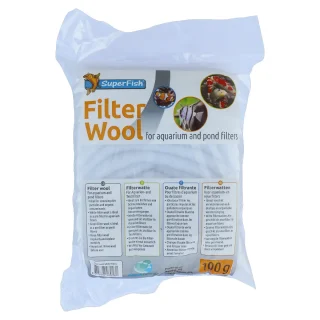 SuperFish Filter Cotton White 100 gr