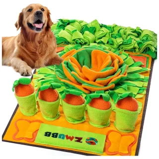 Tapete de Olfateo para Perros | Juguete de Rompecabezas Interactivo y Antiestrés