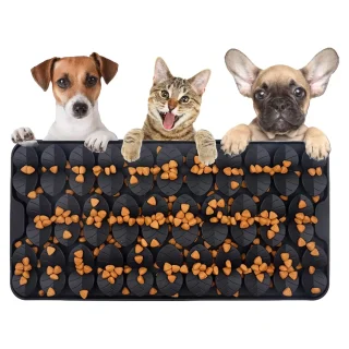 Alfombrilla Interactiva para Lamer | Tapete de Silicona de Alimentación Lenta con Ventosas 36×19 Cm