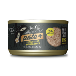 Tiki Cat After Dark Pate Plus: Pollo en caldo de Pollo Lata 80 gr