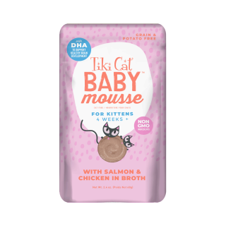 Tiki Cat Baby Mousse: Salmon Sobre 80 gr