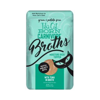 Tiki Cat Broth: Atun en caldo Sobre 37 gr