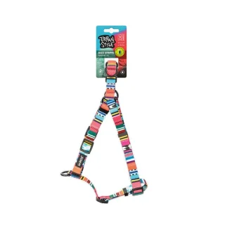 M-PETS ARNÉS JAZZ STRIPES HARNESS URBAN STYLE M