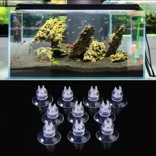 BLISTER VENTOSAS TRANSPARENTES CLIP. 4 UNIDADES