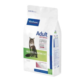 Virbac Adult Neutered & Entire Cat (Con Salmón) 1.5 kg