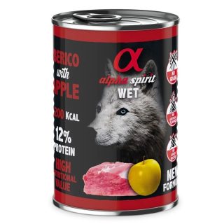 ALPHA SPIRIT CERDO CON MANZANA 400gr
