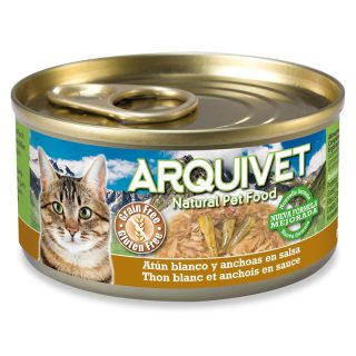 ARQUIVET ATÚN BLANCO Y ANCHOAS EN SALSA 80gr