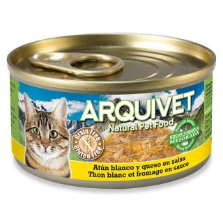 ARQUIVET ATÚN BLANCO Y QUESO EN SALSA 80gr