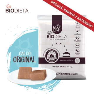 Biodieta ECOCAT CALDO ORIGINAL 1000g aprox.