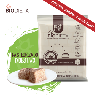 Biodieta ECOCAT PASTEURIZADO DIGESTIVO 1000g aprox.