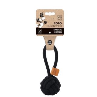 M-PETS COTO BLACK LOOP BALL