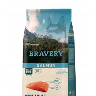 BRAVERY MINI PUPPY SALMON 7KG