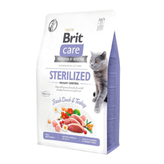 BRIT CARE GATO STERILIZADO SENSITIVE CONEJO 2KG