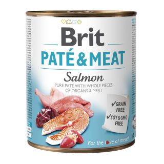 BRIT PATÉ&MEAT SALMÓN
