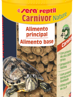 SERA REPTIL PROFESSIONAL CARNIVOR NATURE 250 ML (copia)