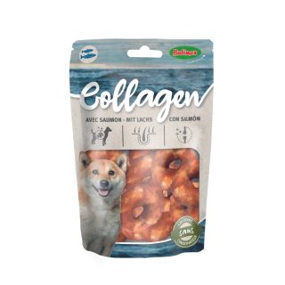BUBIMEX AROS DE COLÁGENO CON SALMÓN x18, Ø3cm