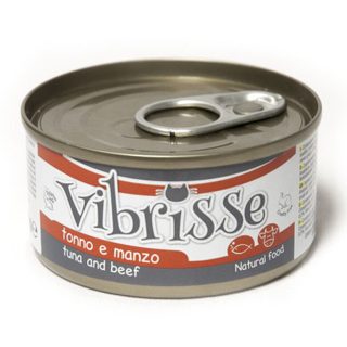 VIBRISSE ATÚN Y TERNERA 70gr