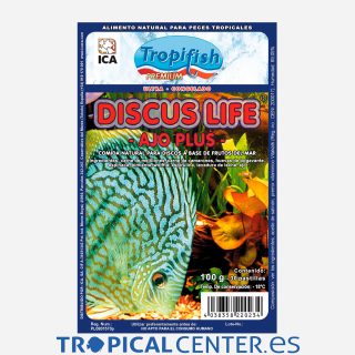 Comida de discos ajo plus 100gr