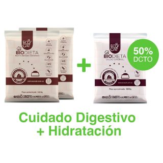 Cuidado Digestivo e Hidratación: 2 Biodieta Pasteurizado Digestivo + 50% dcto Caldo Original
