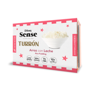 DIBAQ SENSE TURRÓN ARROZ CON LECHE 185gr