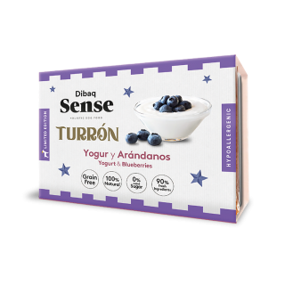 DIBAQ SENSE TURRÓN YOGUR Y ARÁNDANOS 185gr
