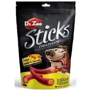 DR.ZOO STICKS CHEDDAR & PANCENTA 50gr