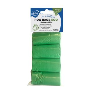 DUVO PLUS BOLSAS HIGIÉNICAS ECO BIODEGRADABLES (PACK 80 BOLSAS)