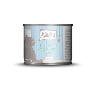 MJAMJAM PAVA ESCALDADA CON ZANAHORIA EN SALSA 185gr