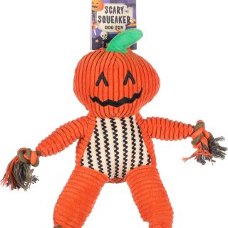 FLAMINGO PELUCHE CALABAZA 29cm x 10cm x 33cm