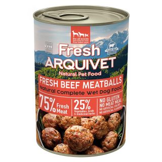ARQUIVET FRESH BEEF MEATBALLS – ALBÓNDIGAS CON TERNERA, BONIATO Y ZANAHORIA 400gr