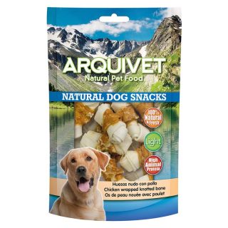 ARQUIVET HUESOS NUDO CON POLLO 100gr