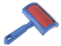 Cepillo Rasqueta Azul grande